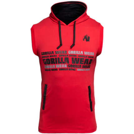 Melbourne S/L Hooded T-shirt - RĂžd