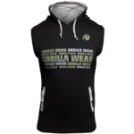Melbourne S/L Hooded T-shirt - Sort
