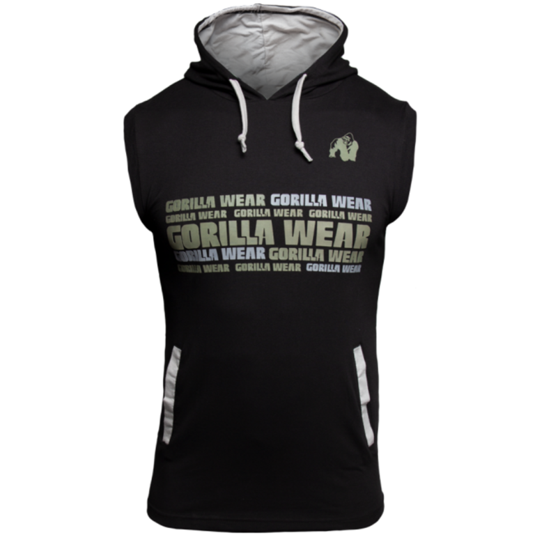 Melbourne S/L Hooded T-shirt - Sort