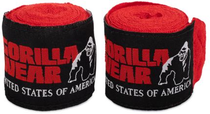Boxing Hand Wraps - Rød