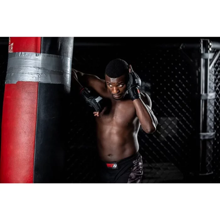 Manton MMA Hansker (Med tommel) - Sort/Rød - Bilde 6