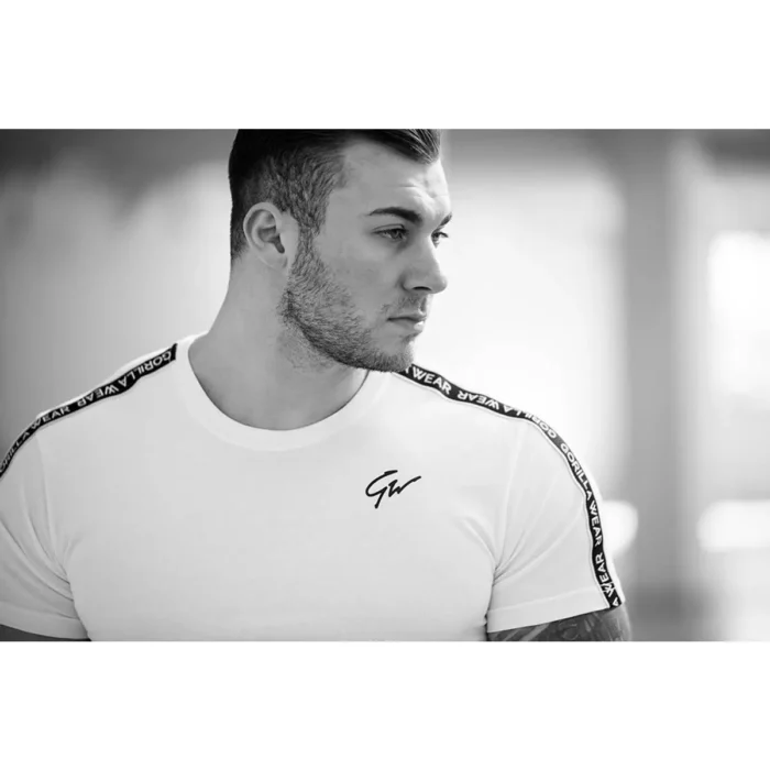 Gorilla Wear Chester T-shirt - Hvit/Sort - Bilde 6