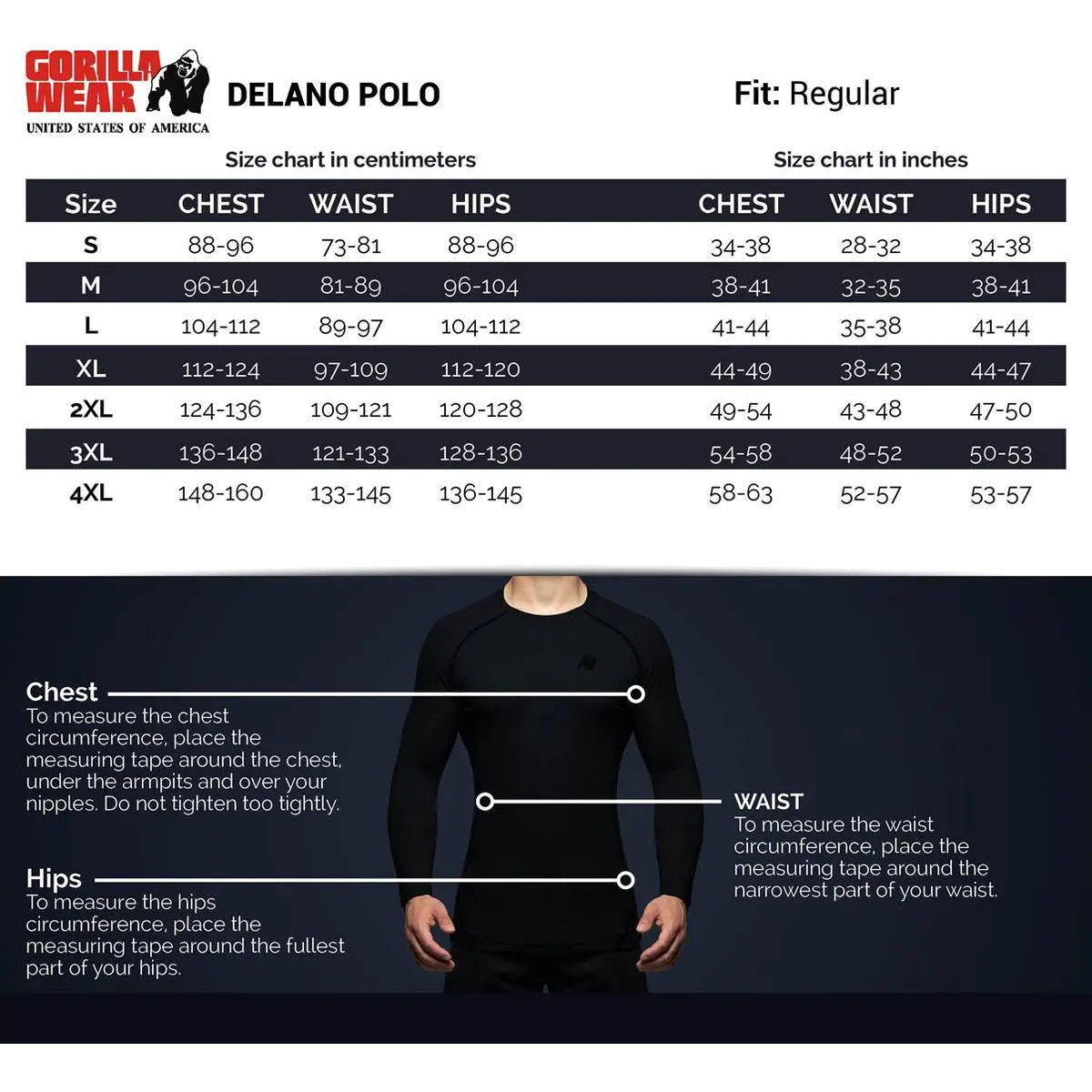 fg13496 sizechart