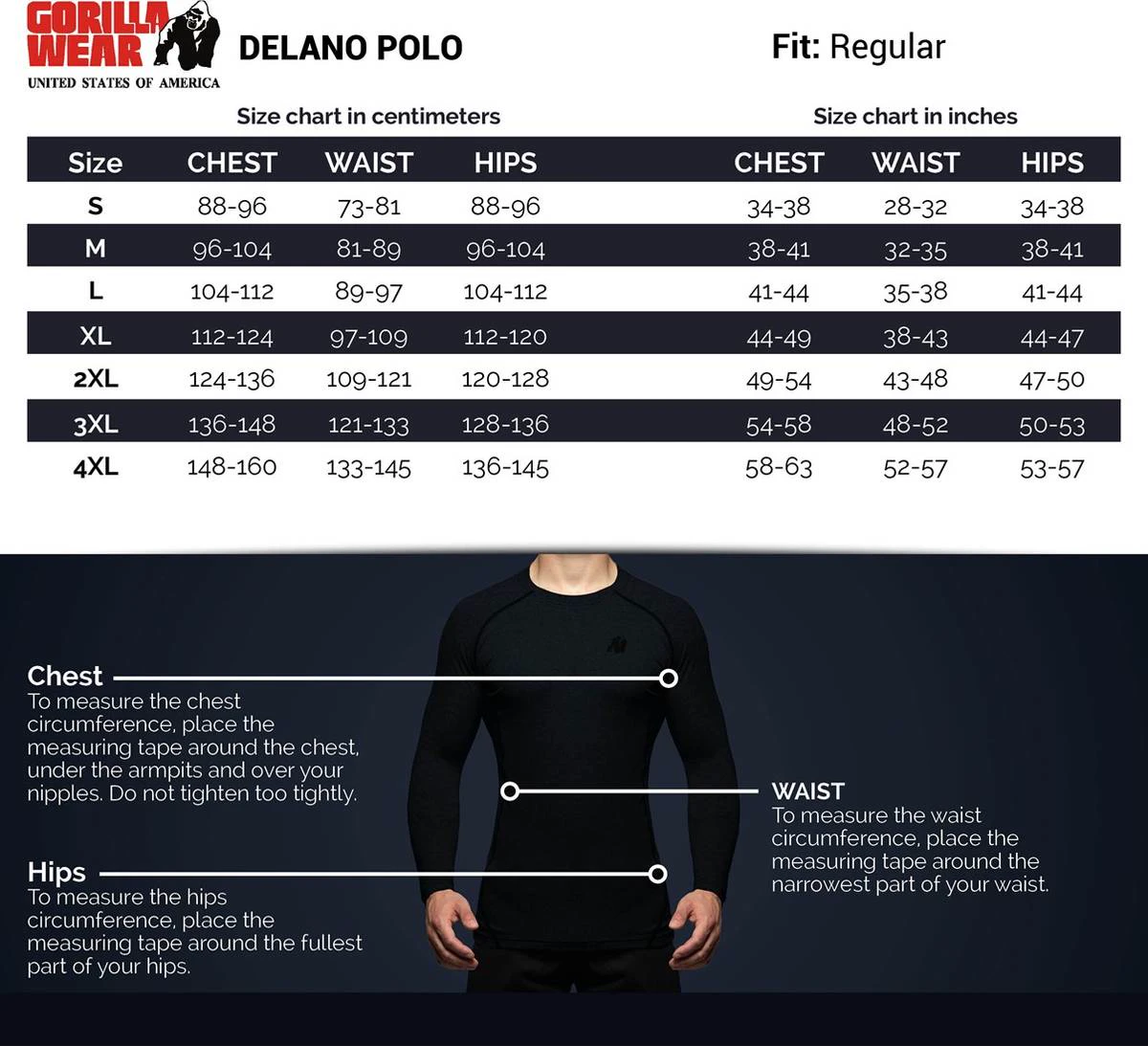 fg13525 sizechart