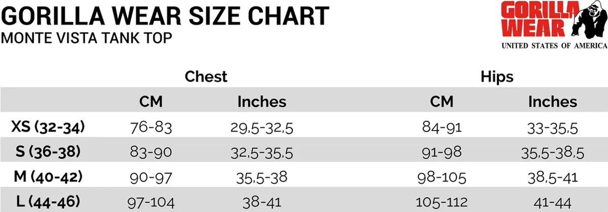 fg13602 sizechart