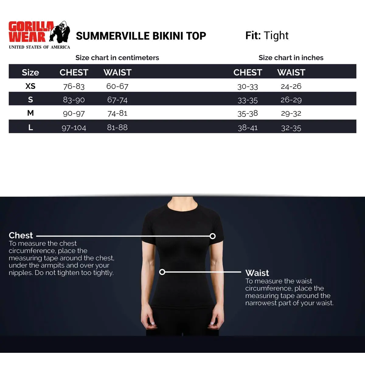fg14469 sizechart