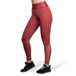Kaycee Tights - Burgundy Red