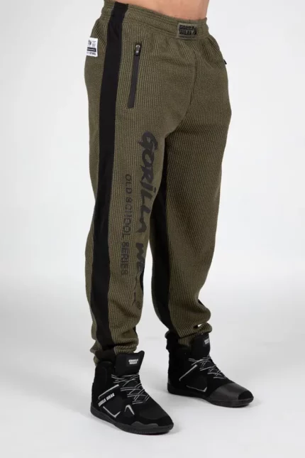 Augustine Old School Pants - Army Green