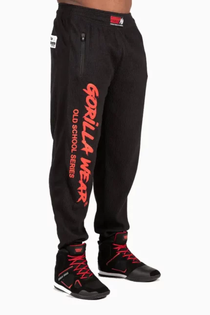 Augustine Old School Pants - Sort/Rød