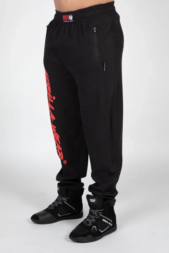 Augustine Old School Pants - Sort/Rød