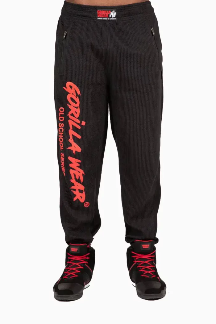 Augustine Old School Pants - Sort/Rød