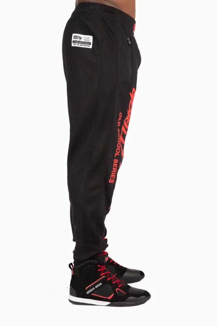 Augustine Old School Pants - Sort/Rød