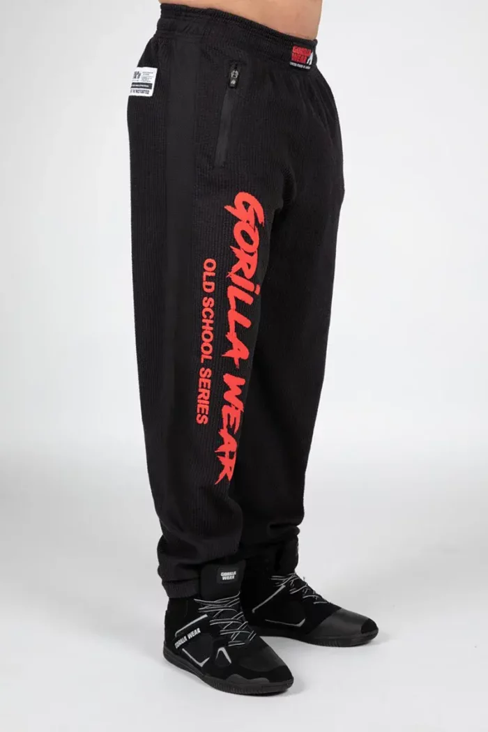 Augustine Old School Pants - Sort/Rød