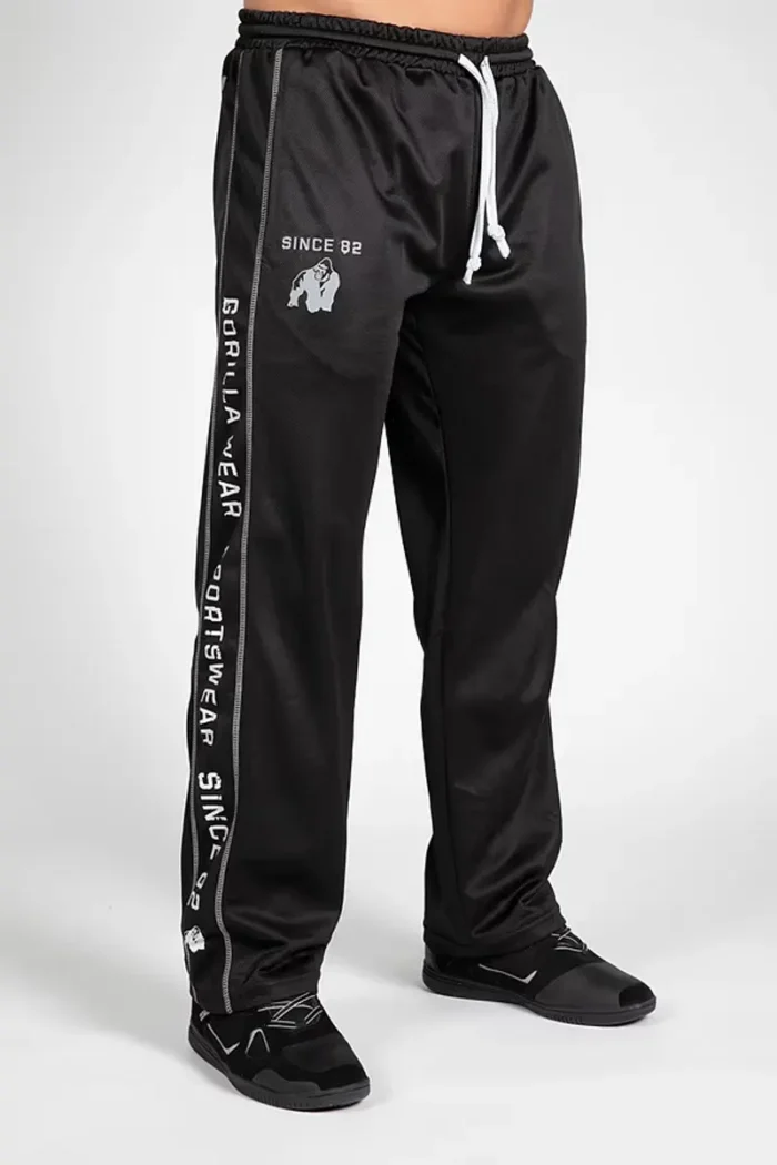 gwfmpbw_2 Functional Mesh Pants - Sort/Hvit - Bilde 2