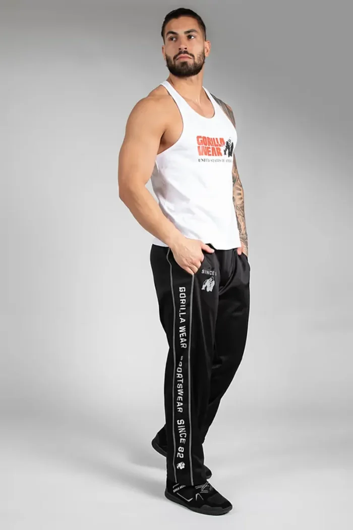 gwfmpbw_4 Functional Mesh Pants - Sort/Hvit - Bilde 4