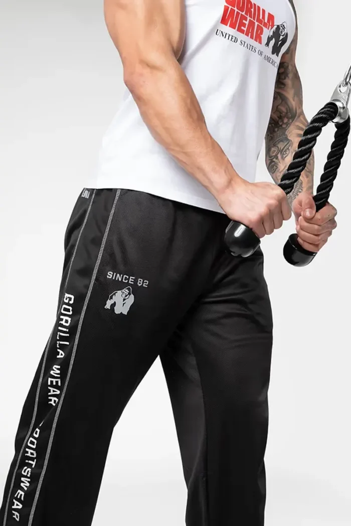 gwfmpbw_5 Functional Mesh Pants - Sort/Hvit - Bilde 5