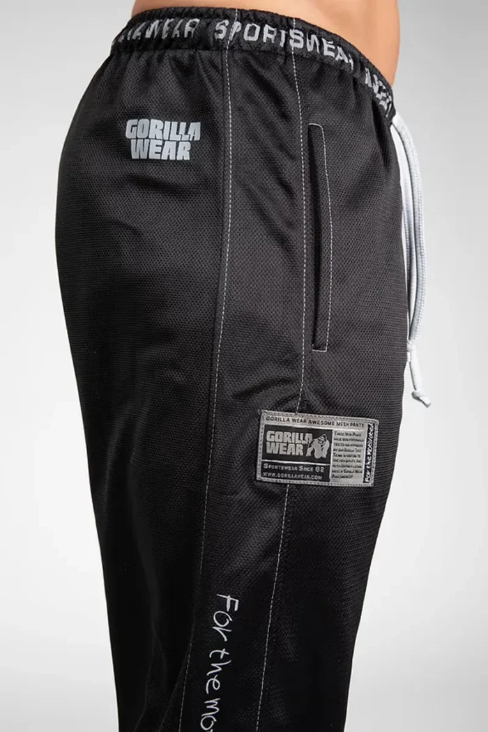 Gorilla Wear Logo Mesh Pants - Sort