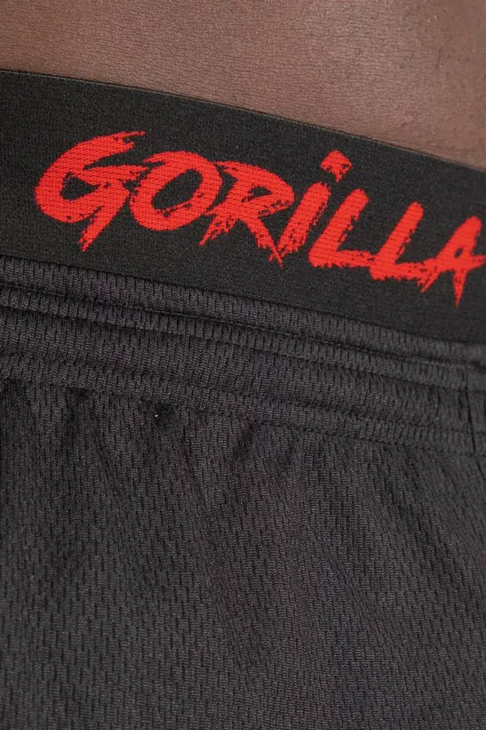 gwmmpbr_5 Mercury Mesh Pants - Sort/Rød - Bilde 5