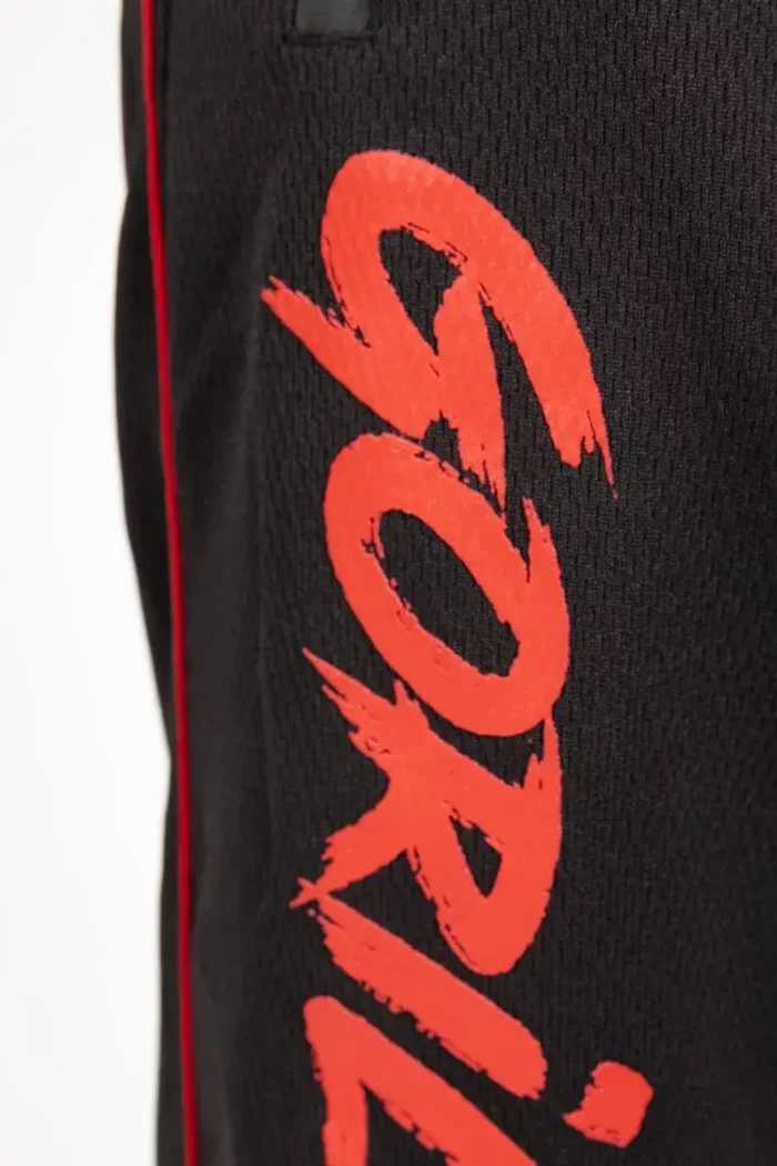 gwmmpbr_6 Mercury Mesh Pants - Sort/Rød - Bilde 6