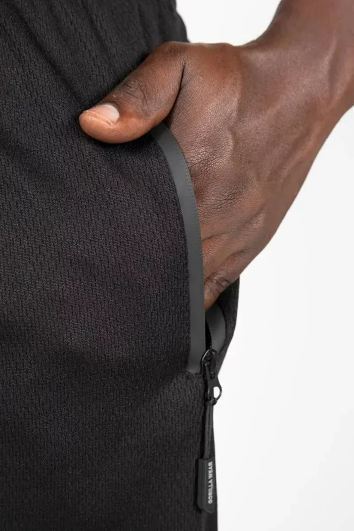 gwmmpbr_7 Mercury Mesh Pants - Sort/Rød - Bilde 7