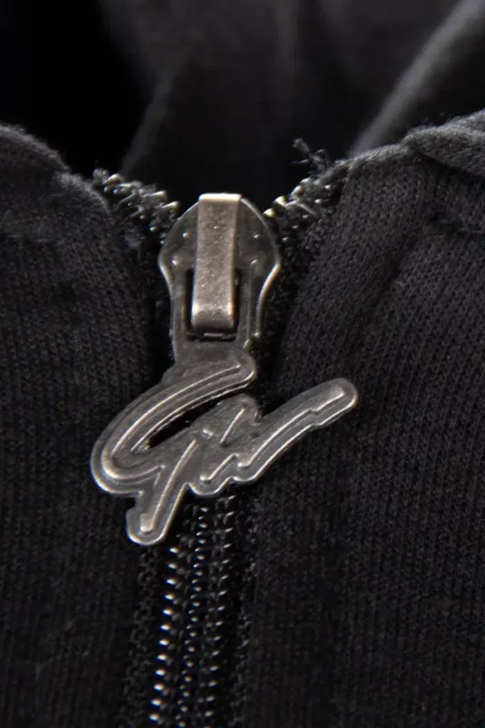 Pixley Crop Top Hoodie - Sort - Bilde 6