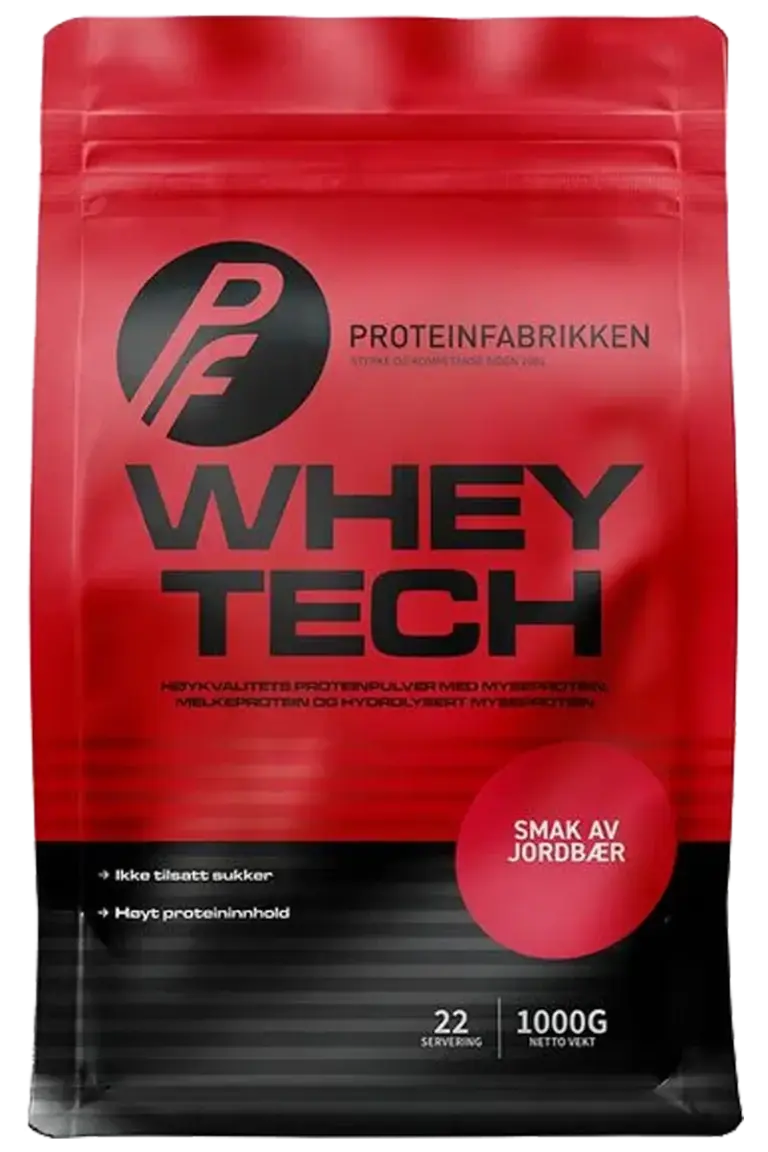Proteinfabrikken Whey Tech Protein - 1000g