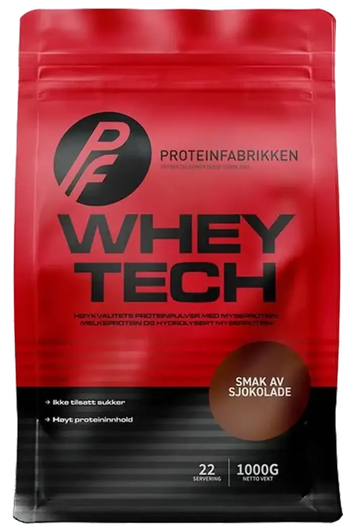 Proteinfabrikken Whey Tech Protein - 1000 g - Bilde 2