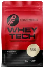 Proteinfabrikken Whey Tech Protein - 1000g