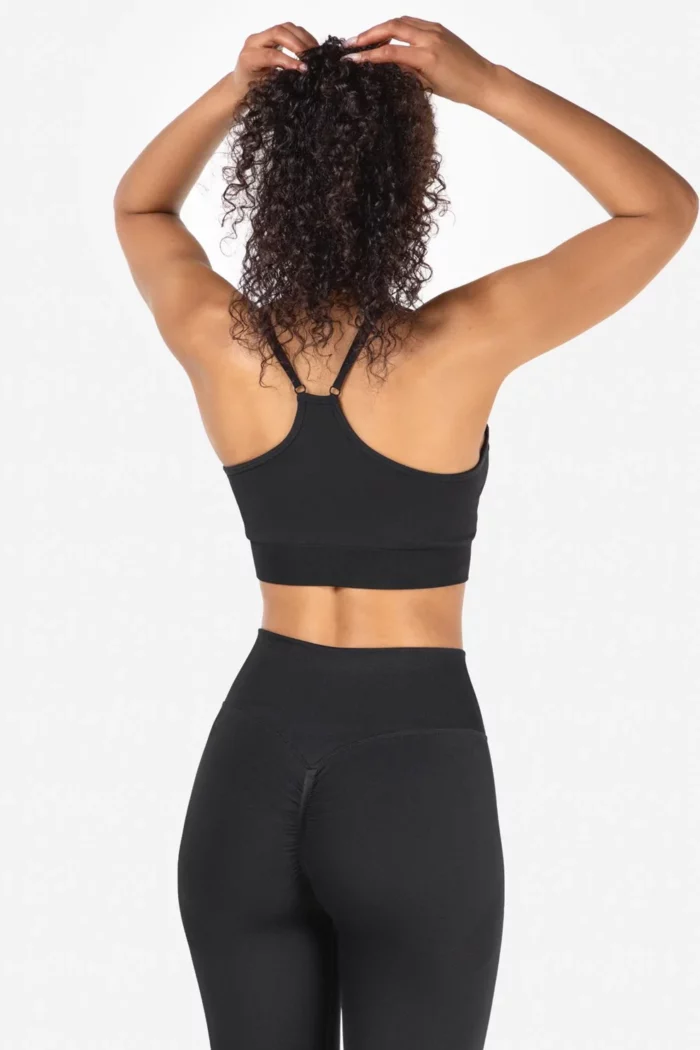 fassbblack_1 Famme Adapt Scrunchie Sports Bra - Bilde 5