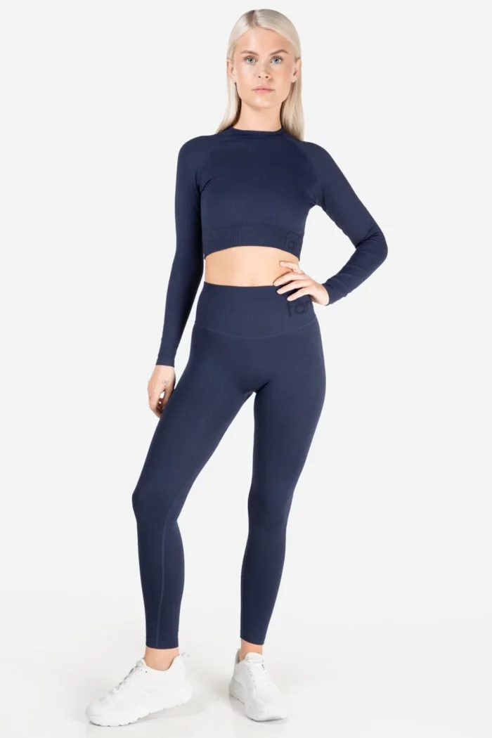 Famme Rib Cropped LS - Bilde 5