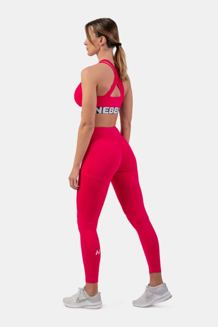 Medium Impact Cross Back Sports Bra - Bilde 10