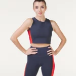 LEVITY Sphere Stripe Crop Tank
