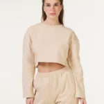 Weightless Alice Cropped Crewneck
