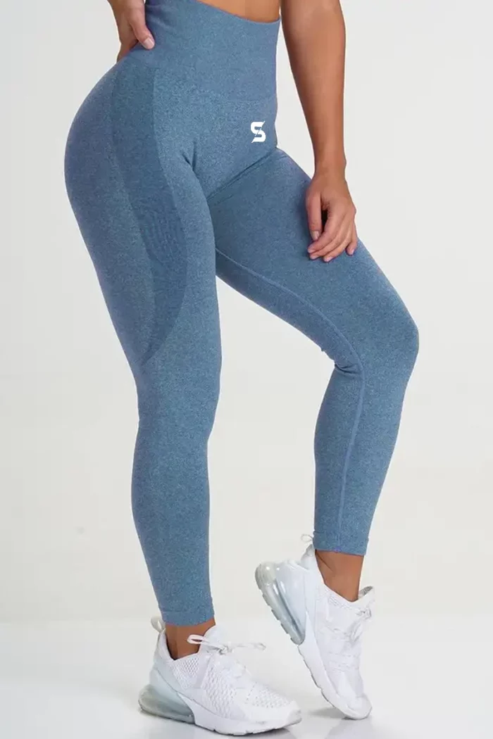 Sporty Seamless High Waist Fit Leggings - Bilde 2