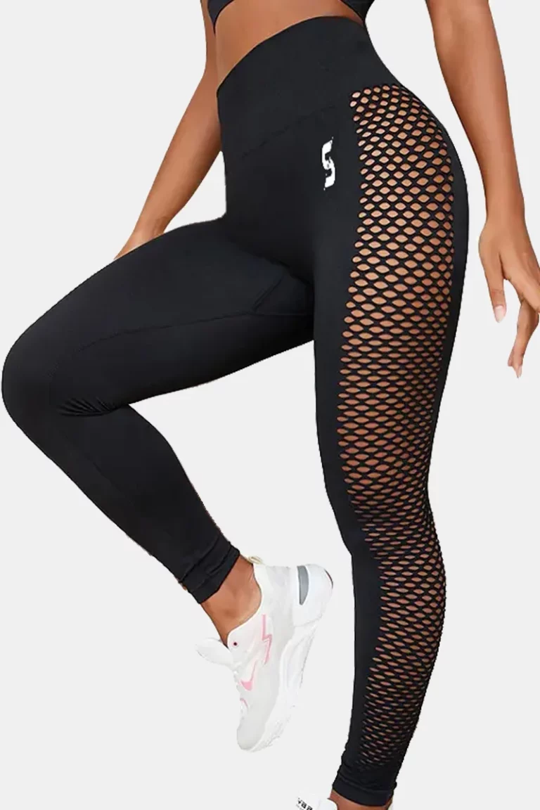 Sporty Airy Tights – Black – L