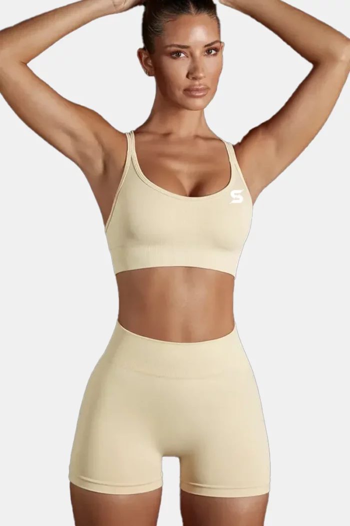 sy231csbbge_1.webp Sporty Classic Sports Bra - Bilde 7