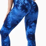 Sporty Tie Dye High-Waist Tights