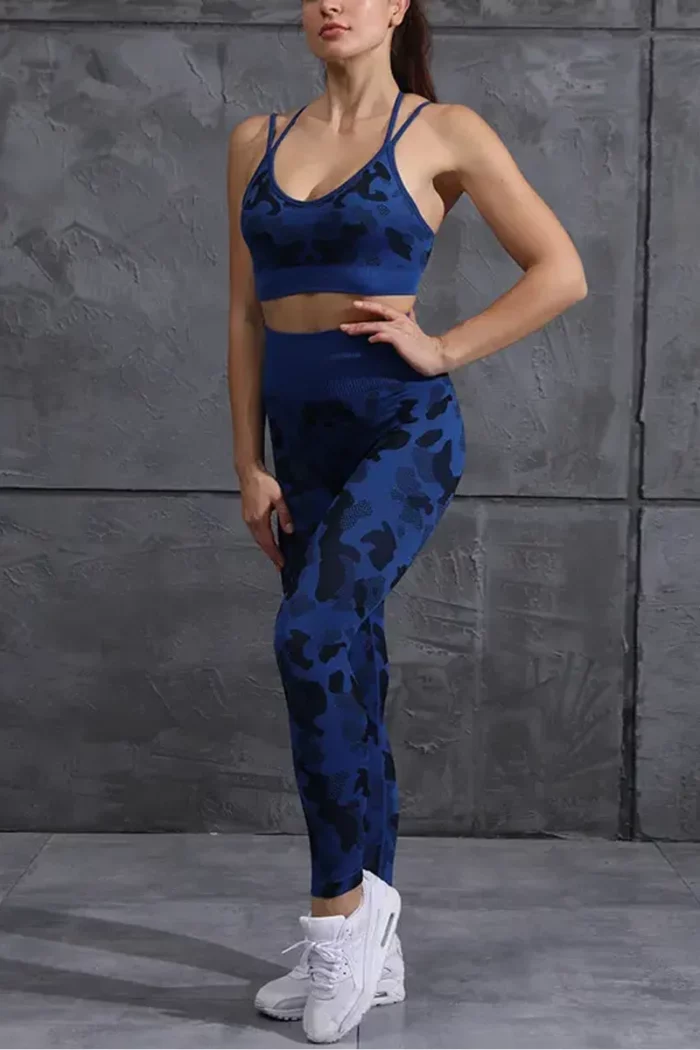 Sporty Camo Scrunch Leggings - Bilde 2