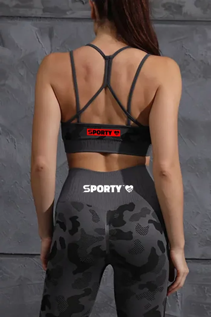 Sporty Camo Sports Bra - Bilde 2