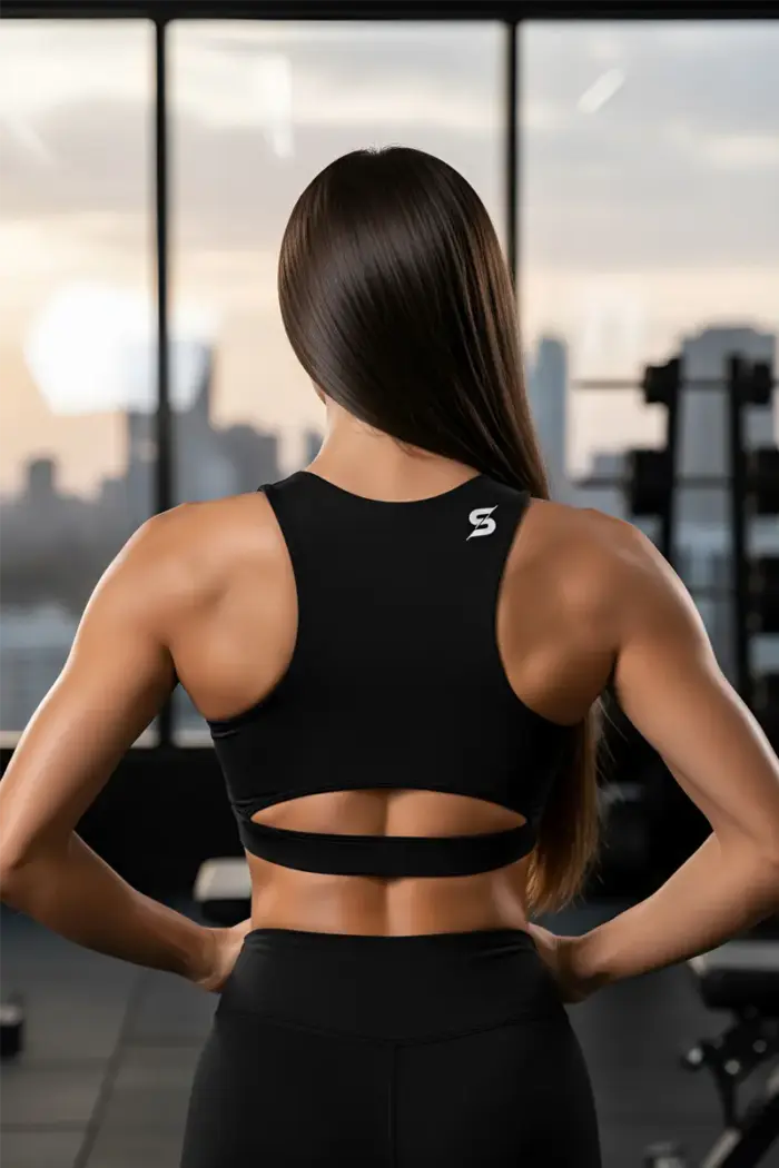 Sporty Cutout RC Sports Bra - Bilde 4