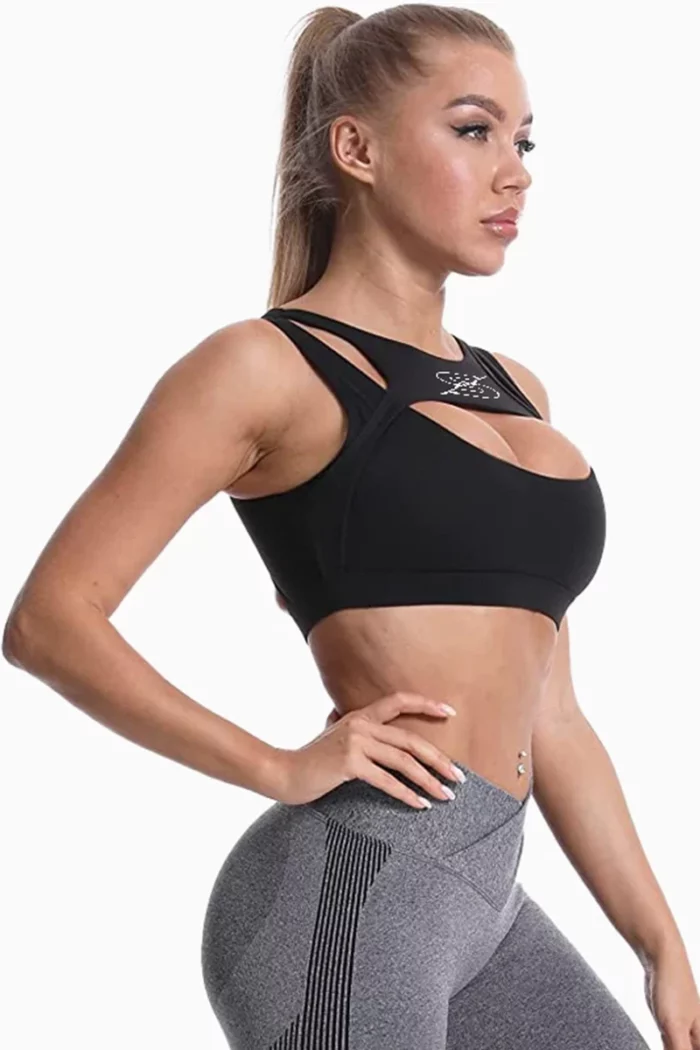Sporty Cutout RC Sports Bra - Bilde 5