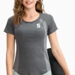 Sporty Stretchy Workout T-shirt