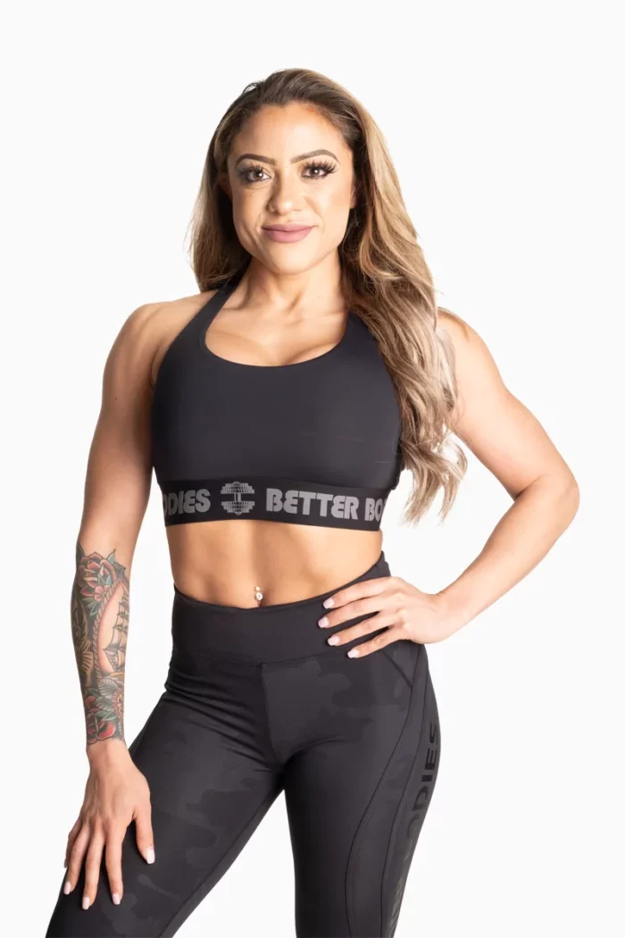 Better Bodies Classic Sports Bra – Black – XL