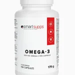 SmartSupps Omega-3 // 130 kapsler