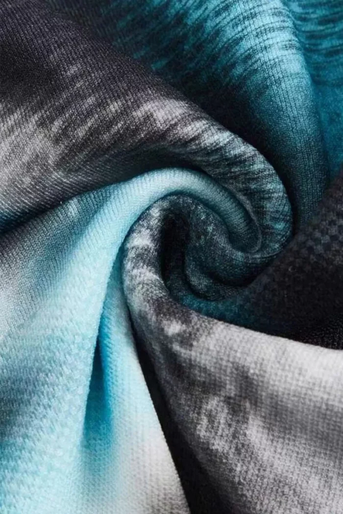 Sporty Tie-Dye Peach Leggings - Bilde 4