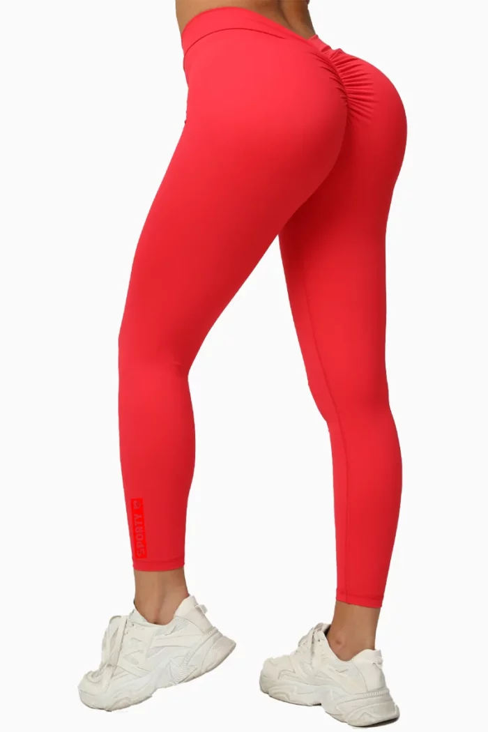 Sporty V-Cut Scrunch Leggings - Bilde 2
