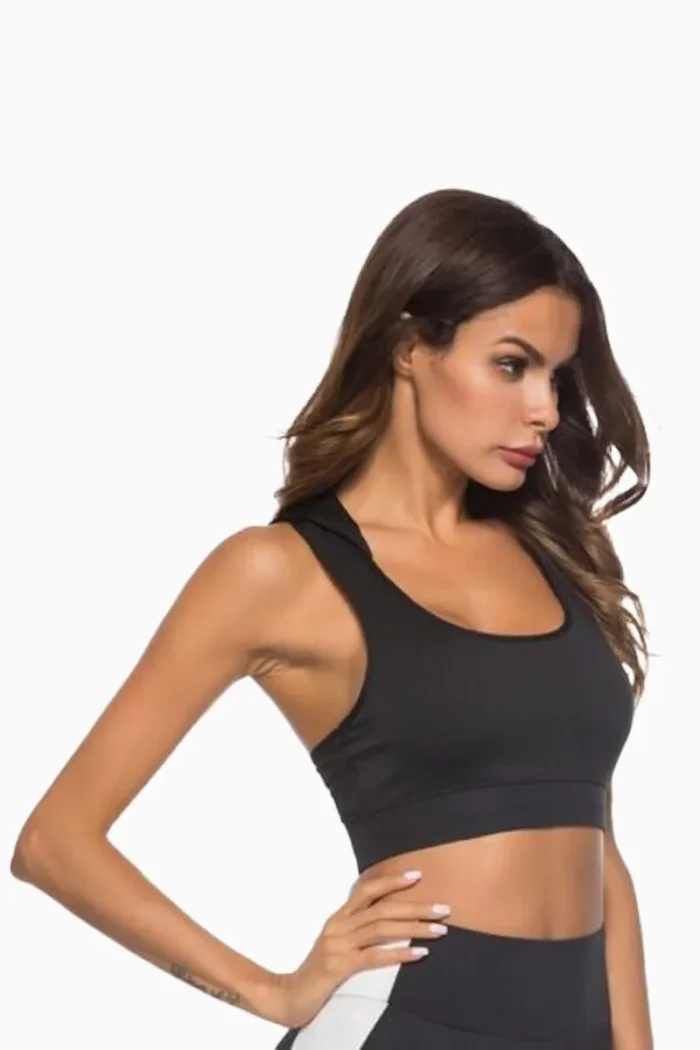 Crop Top Hoodie Sleeveless - Bilde 5