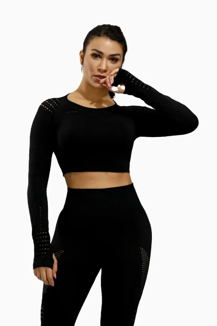Impact Cropped Long Sleeve - Bilde 10
