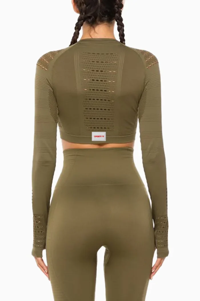 Impact Cropped Long Sleeve - Bilde 14