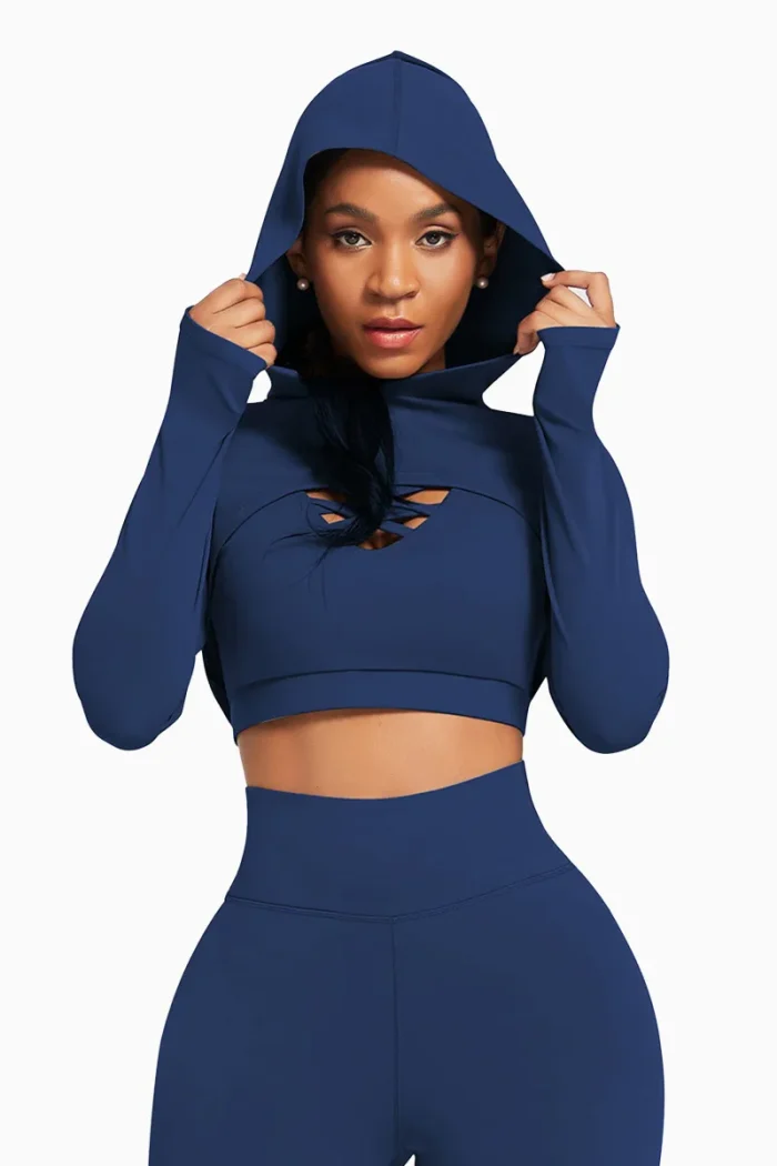 Sporty Rush Seamless Long Sleeve Cropped - Bilde 2